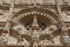 Valladolid - Kirchenfassade Detail 4