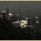 valldemossa bajo una tenue luz de invierno