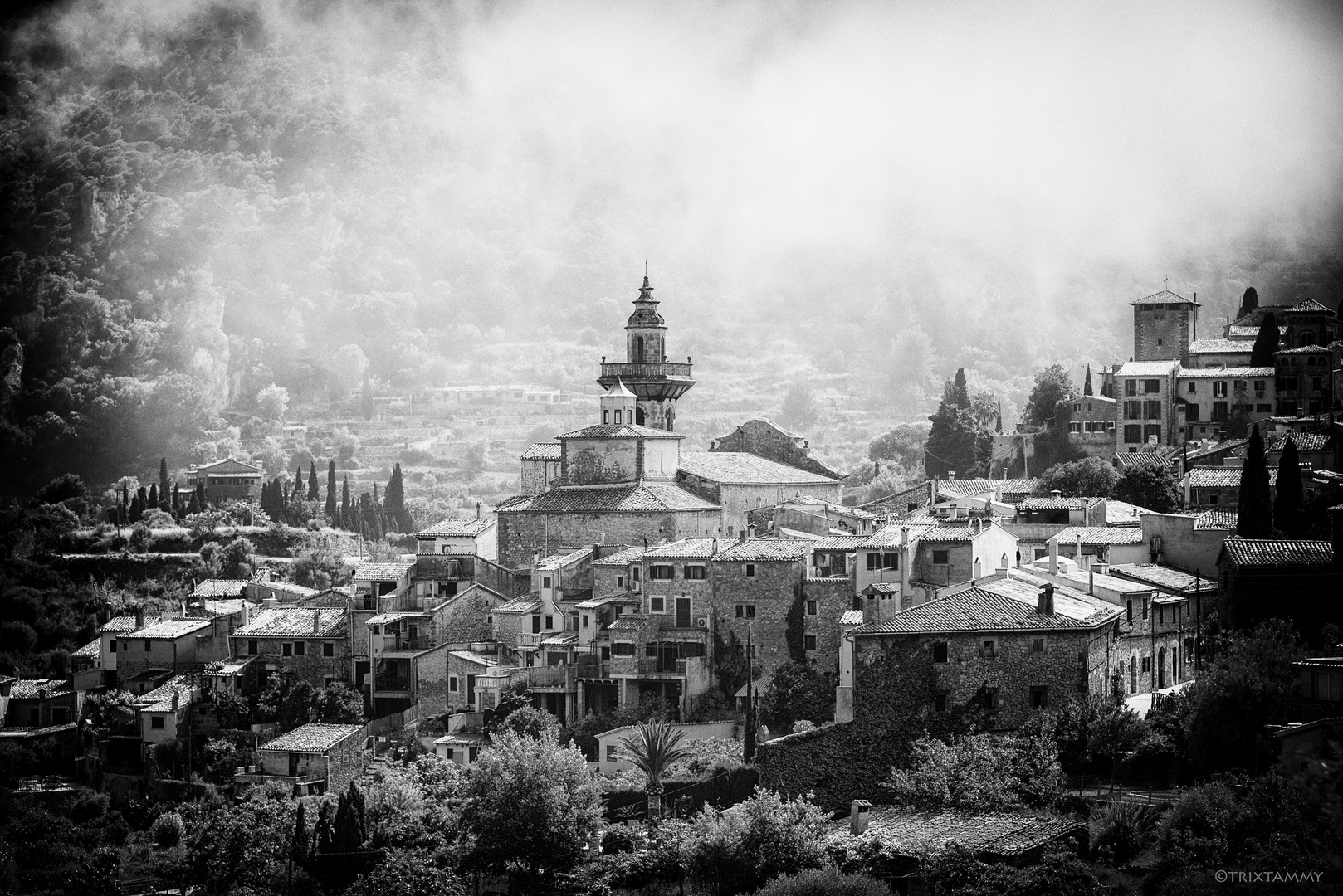 Valldemossa im Nebel...