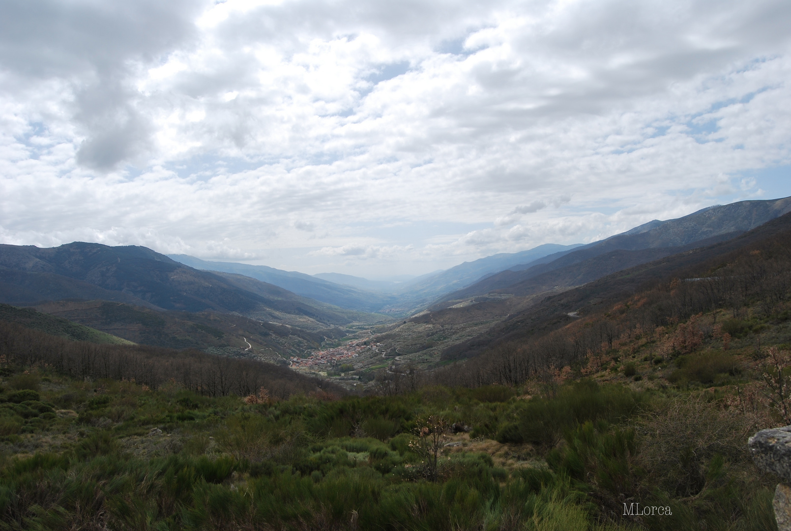 valle del jerte 1  desde el mirador de tornavacas