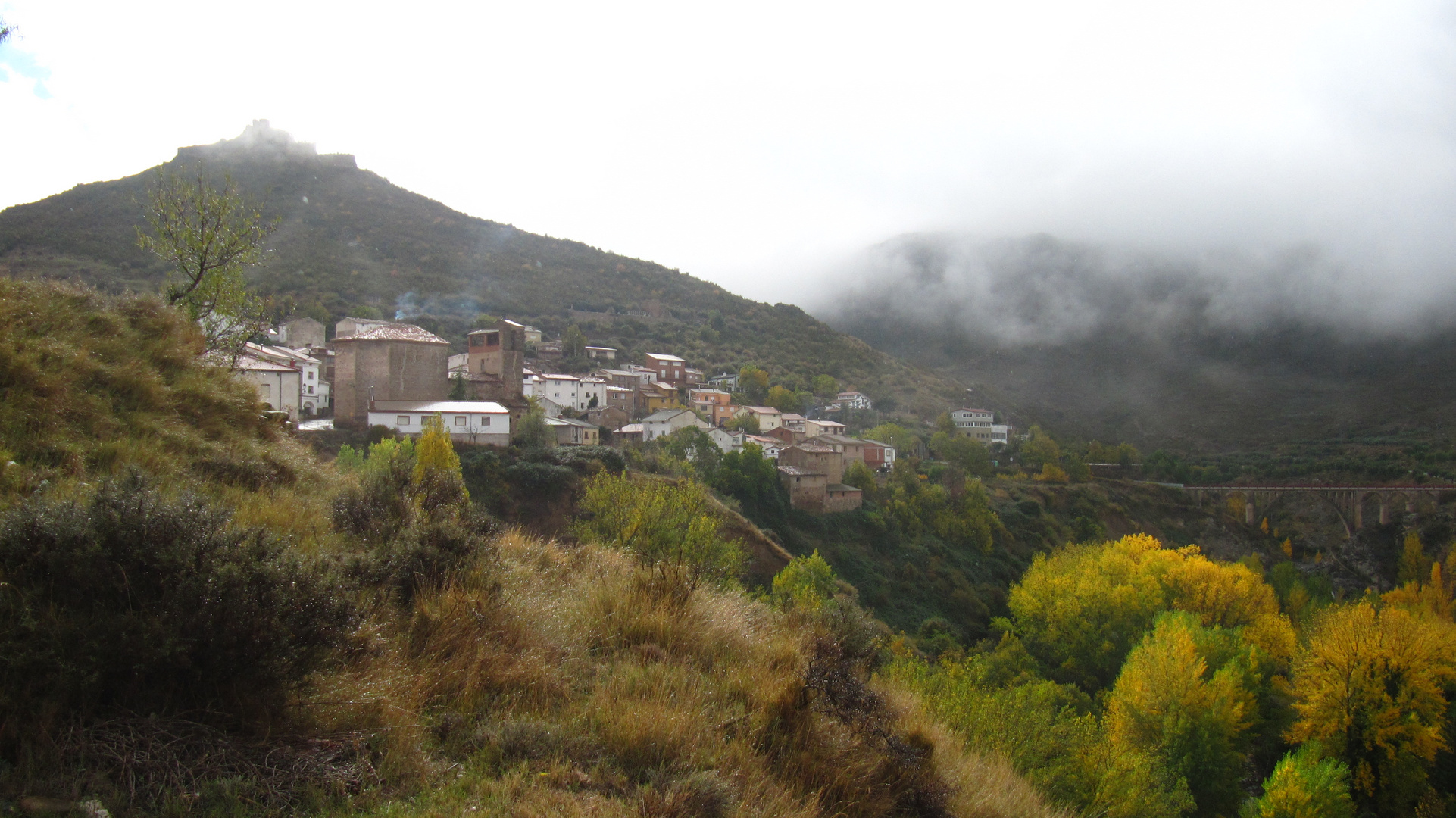 Valle del Jubera en Otoño