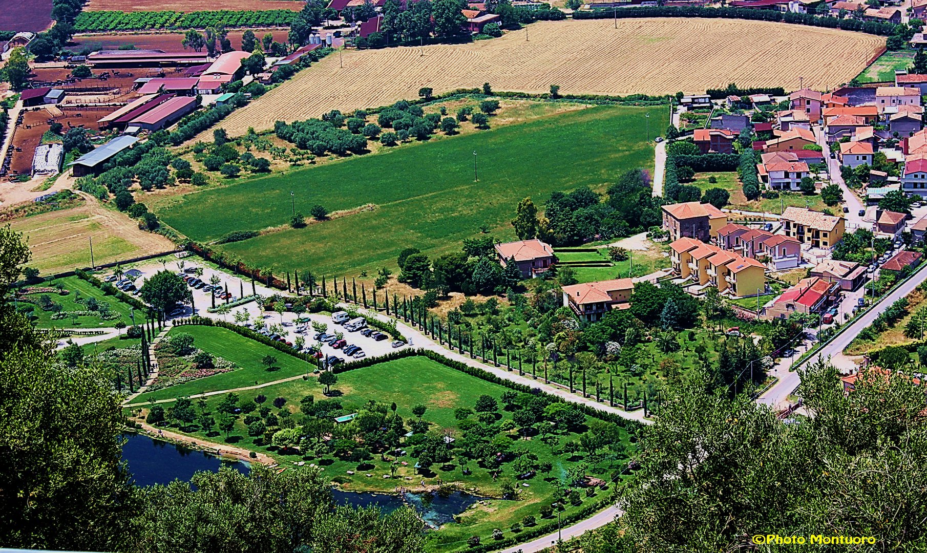 valle del sele(sa) nei pressi di paestum