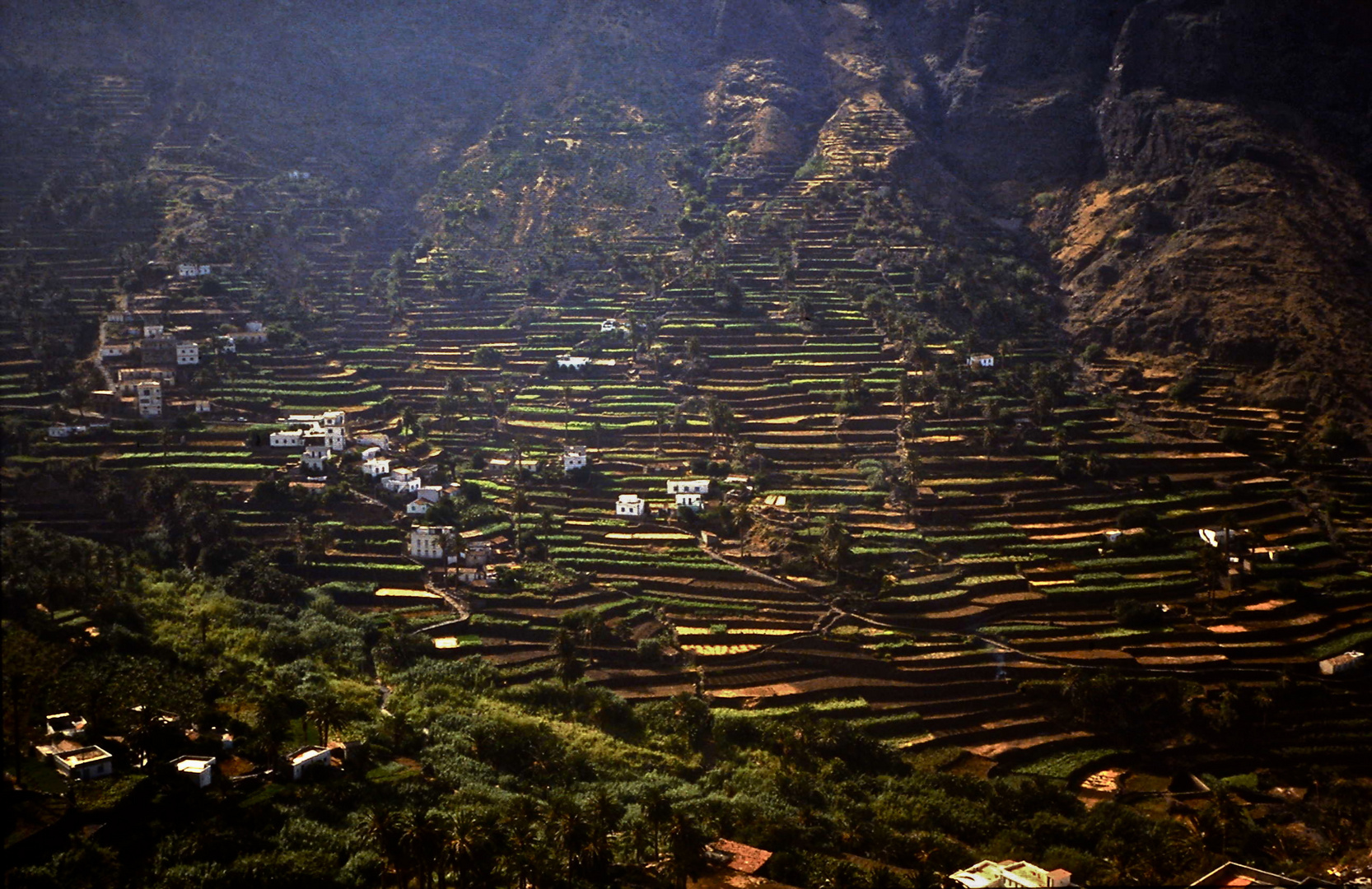 valle gran rey, gomera 1986