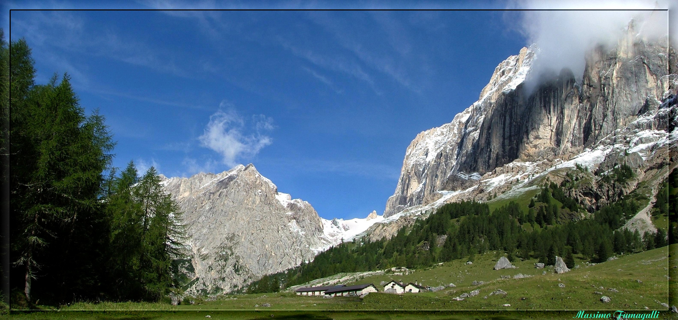 Valle Ombretta e Parete sud della Marmolada