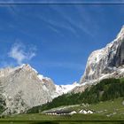 Valle Ombretta e Parete sud della Marmolada