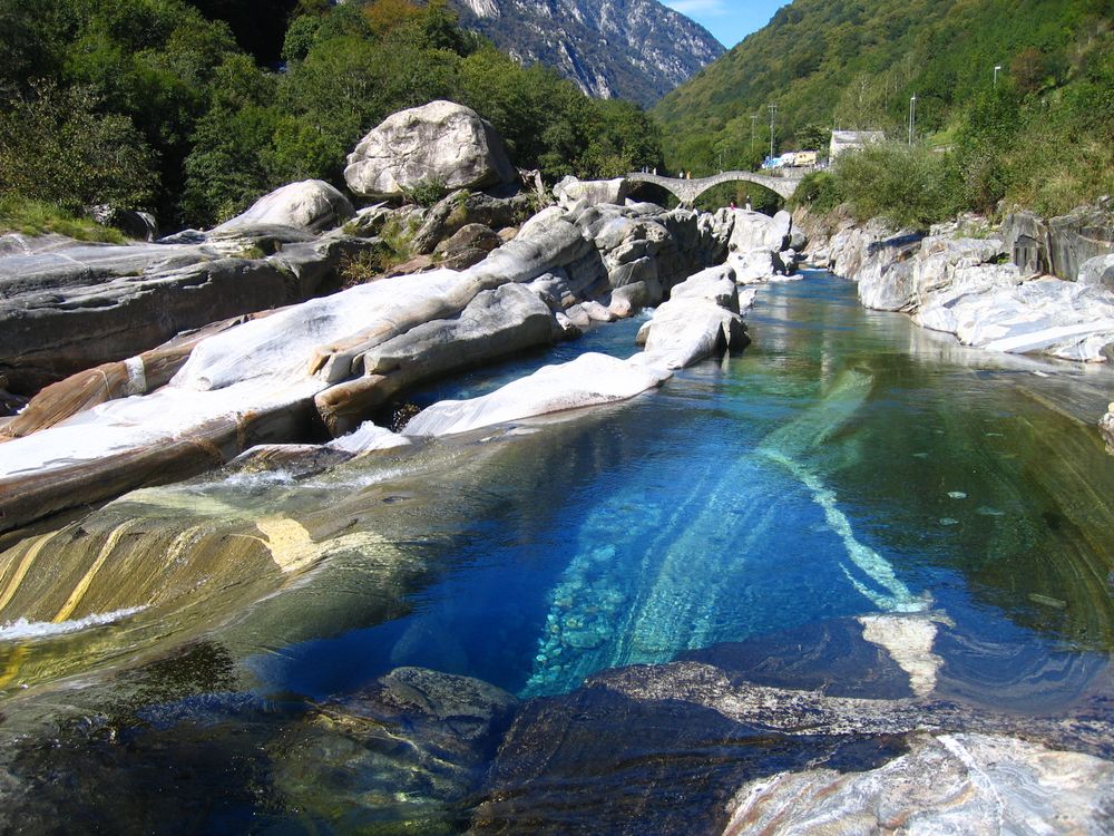 Valle Verzasca , Tessin, Schweiz