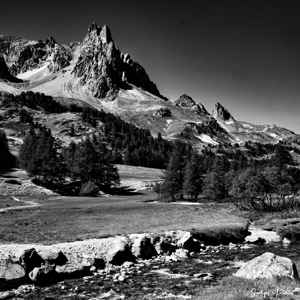 Vallée de la Clarée près de Briançon