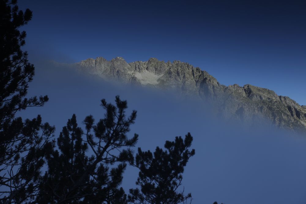 Vallée de la Fruitière dans la Brume