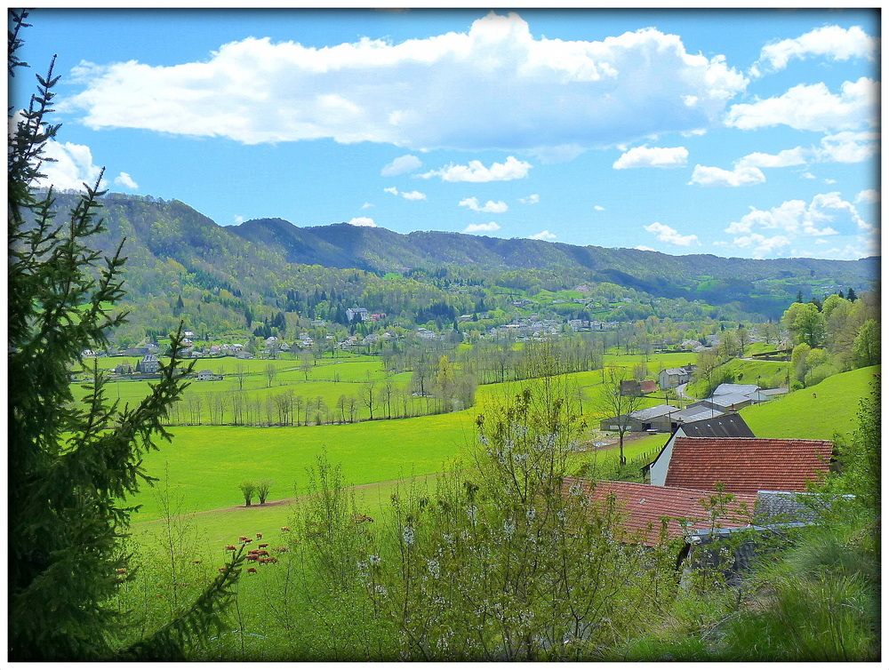 Vallée de l'Auvergne .