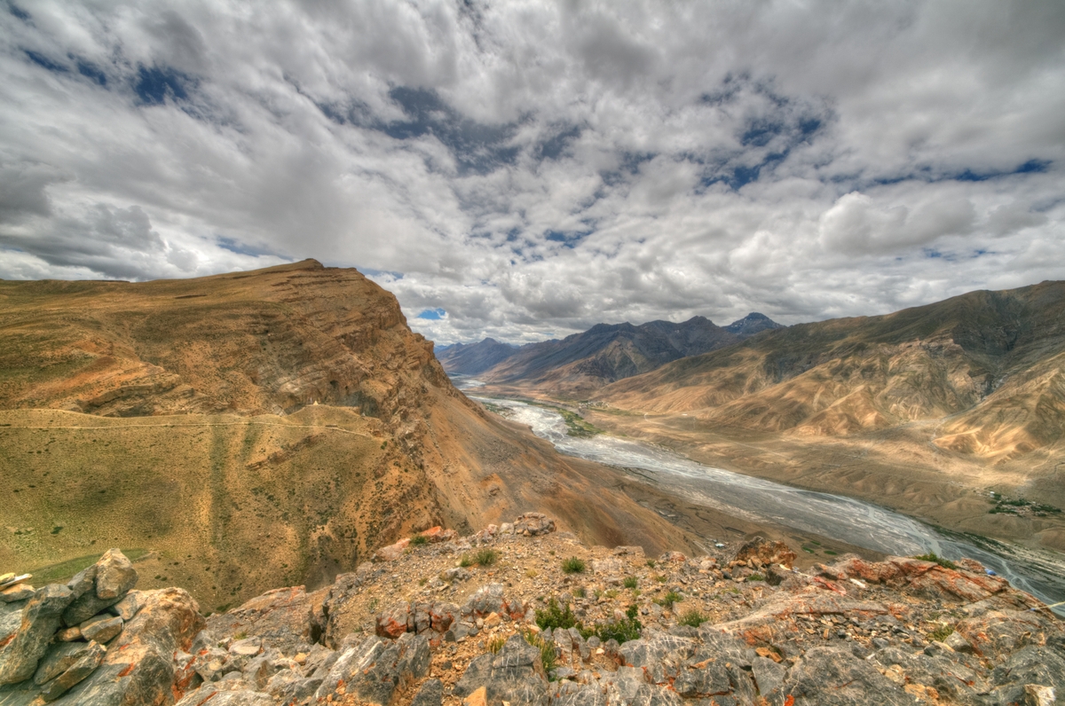 vallée de Spiti , Himachal Pradesh , India .