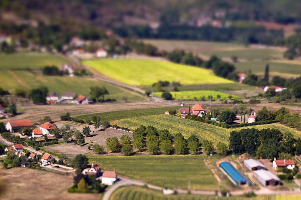 Vallée du Lot miniaturisée