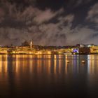 Valletta at night