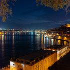 Valletta bei Nacht Hafen