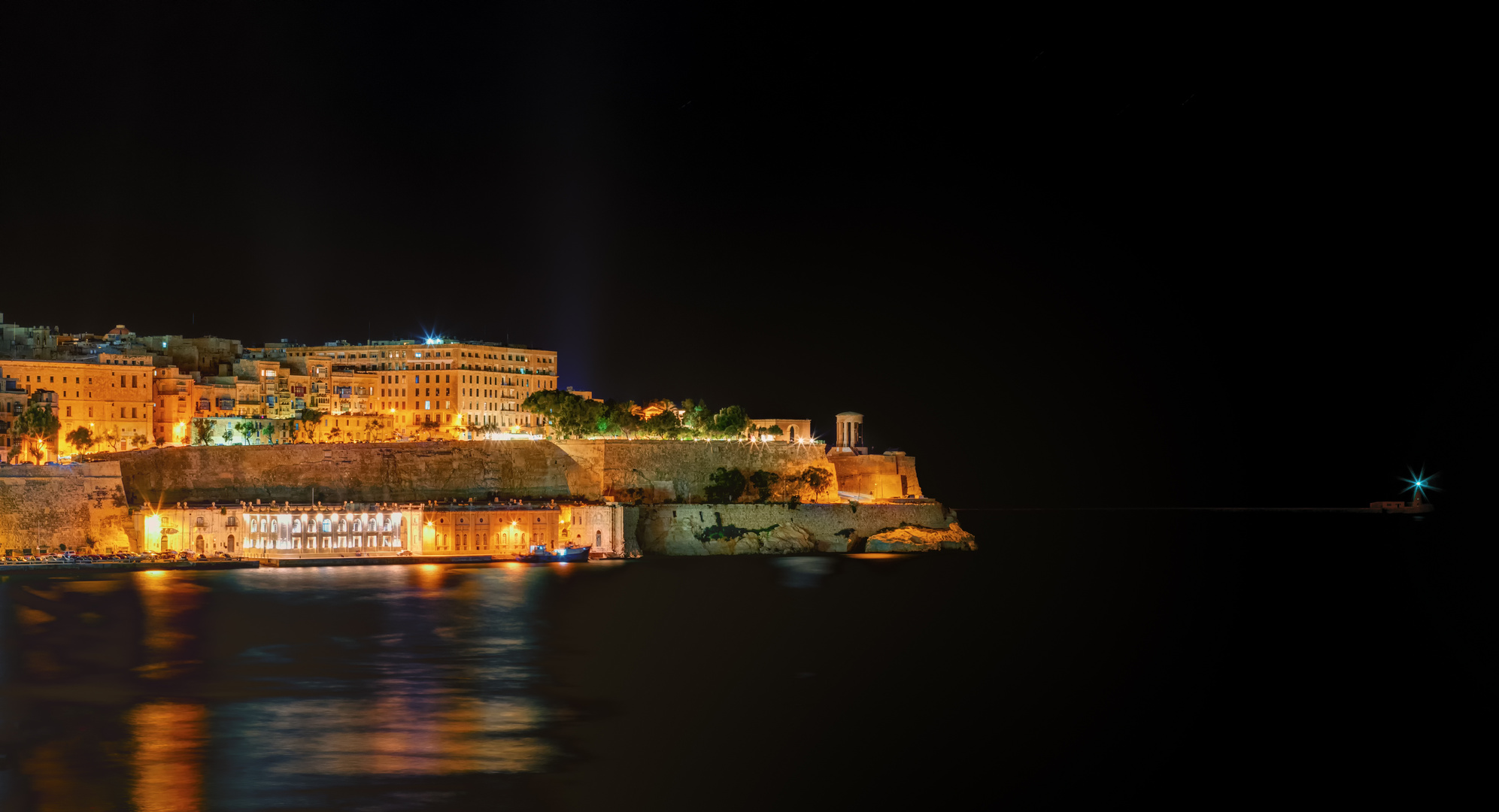 Valletta by night