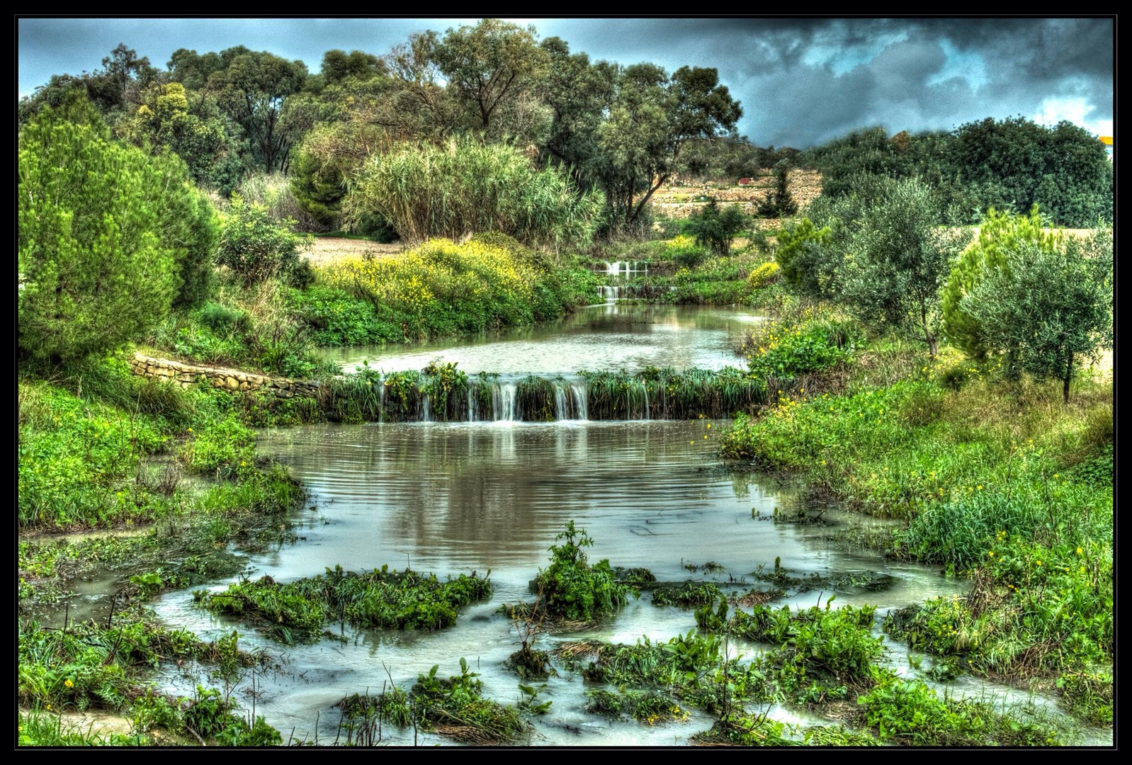 Valley after rain