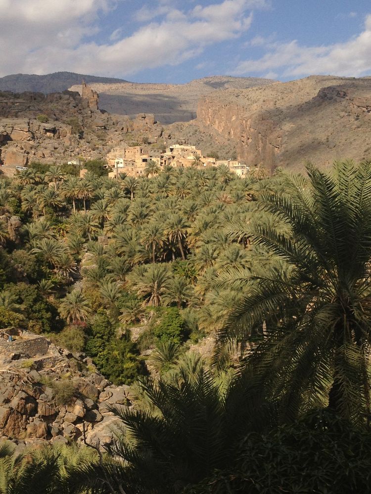 Valley in Oman