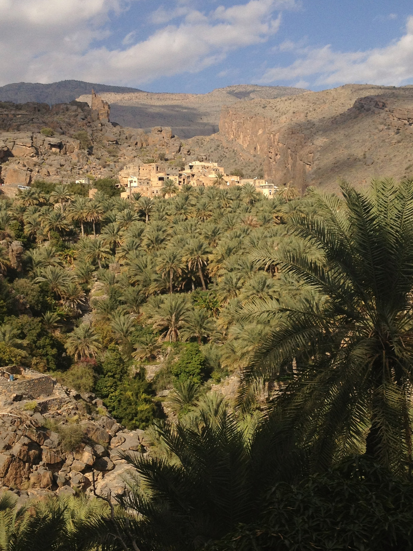 Valley in Oman