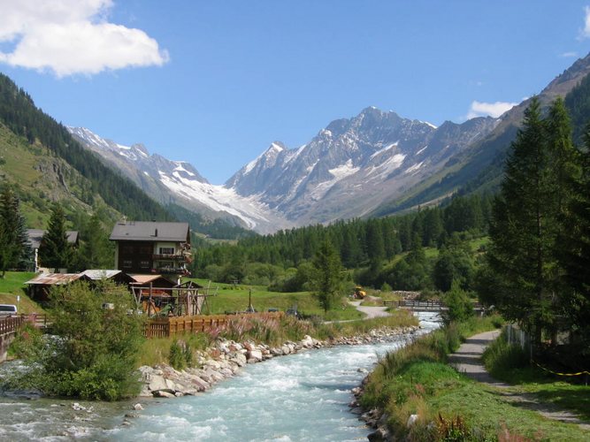 valley in Switzerland