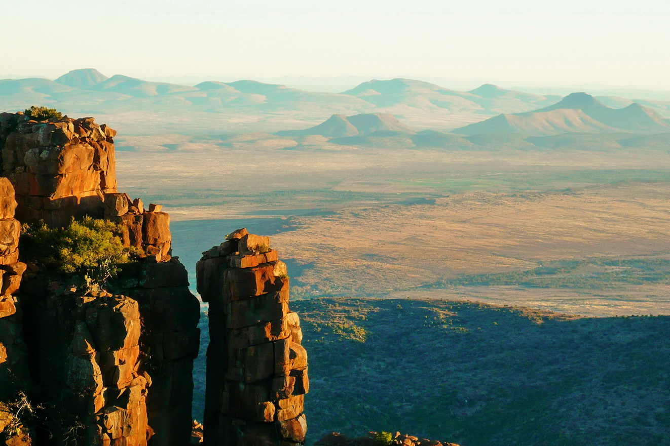 Valley of Desolation in Südafrika bei Graaf Reinet , Great Karoo