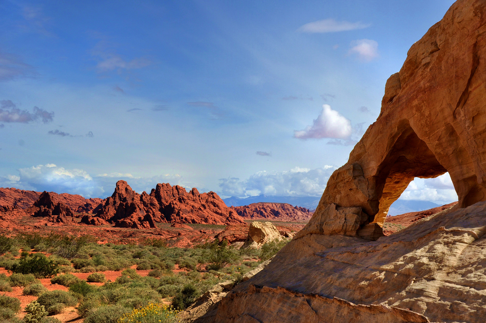 Valley of Fire Durchblick