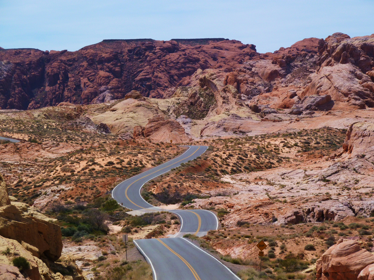 Valley of Fire SP: Rainbow Vista