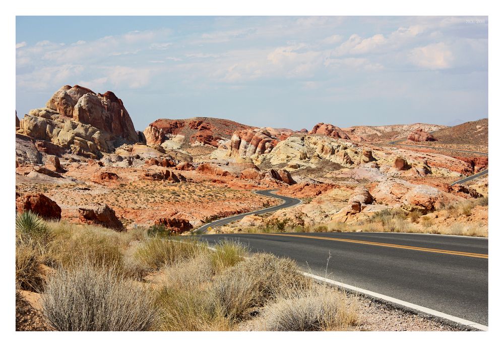 [valley of fire] - VI ... the slalom ride