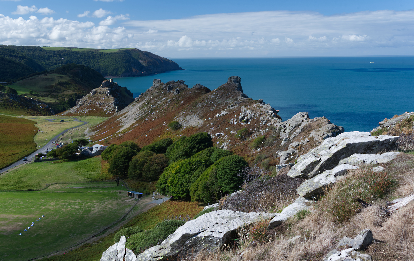 Valley of Rocks, North Devon (England)