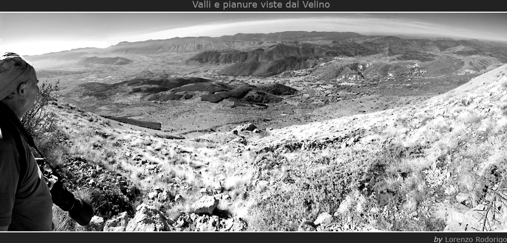 Valli e pianure viste dal Velino