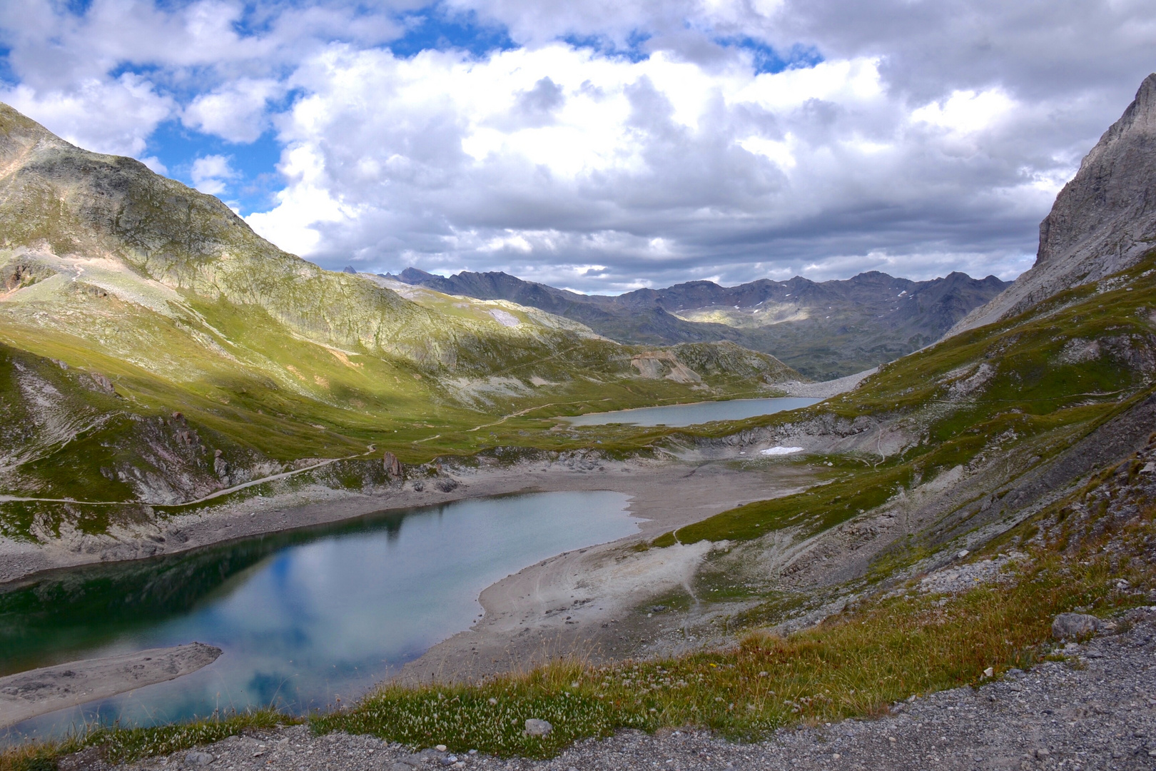 Valloire( Savoie) les Trois lacs