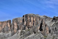 Vallon Kletterwand in der Sellagruppe