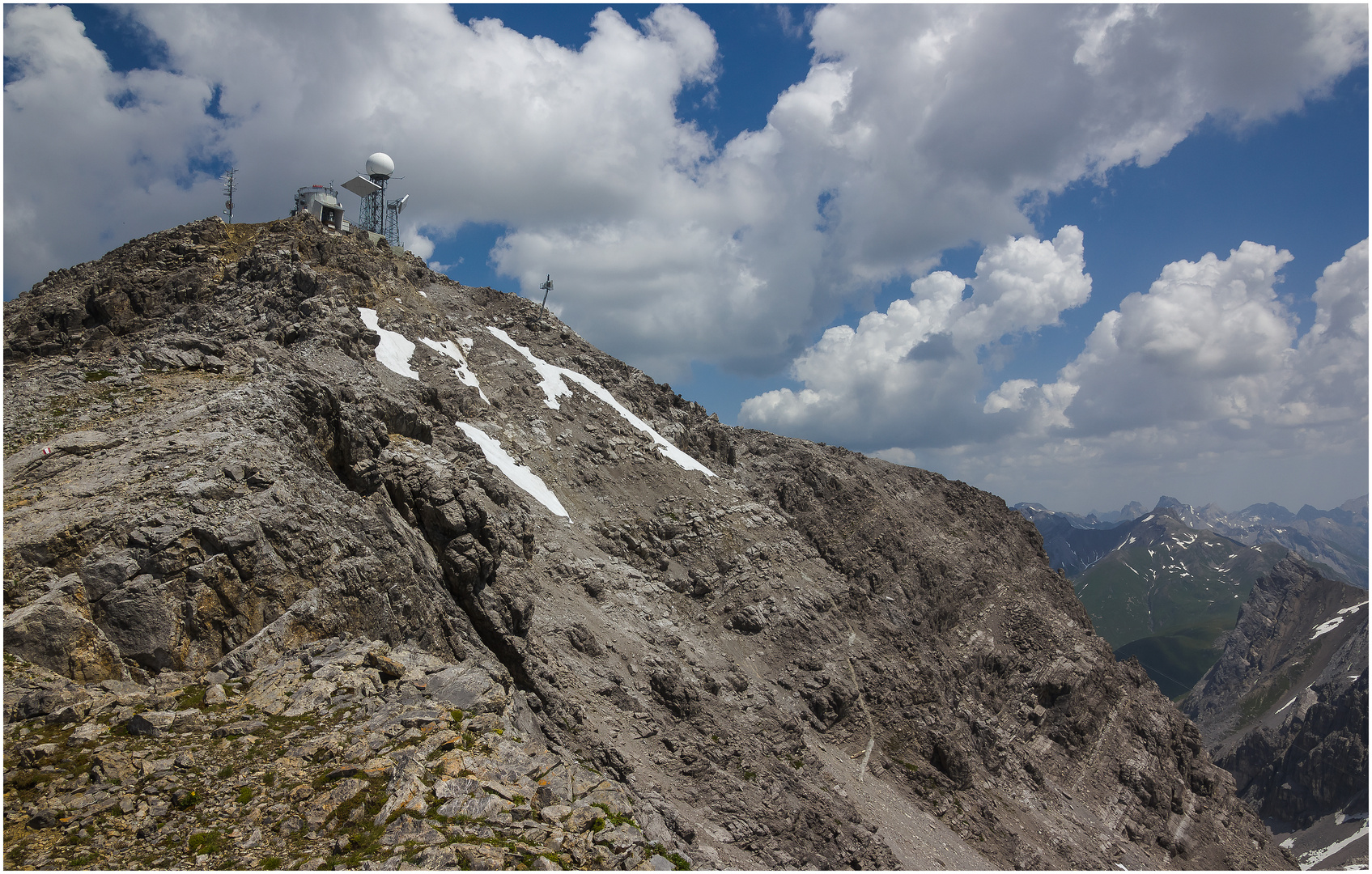 Vallugawetterstation 2809m