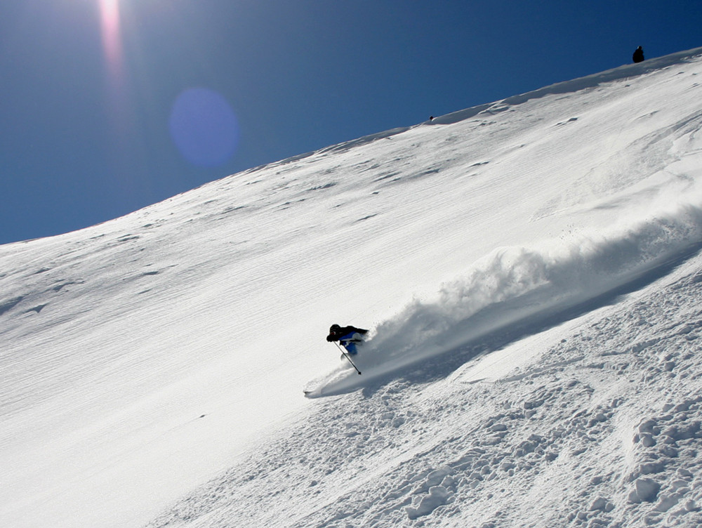 Valmorel, Powderspray