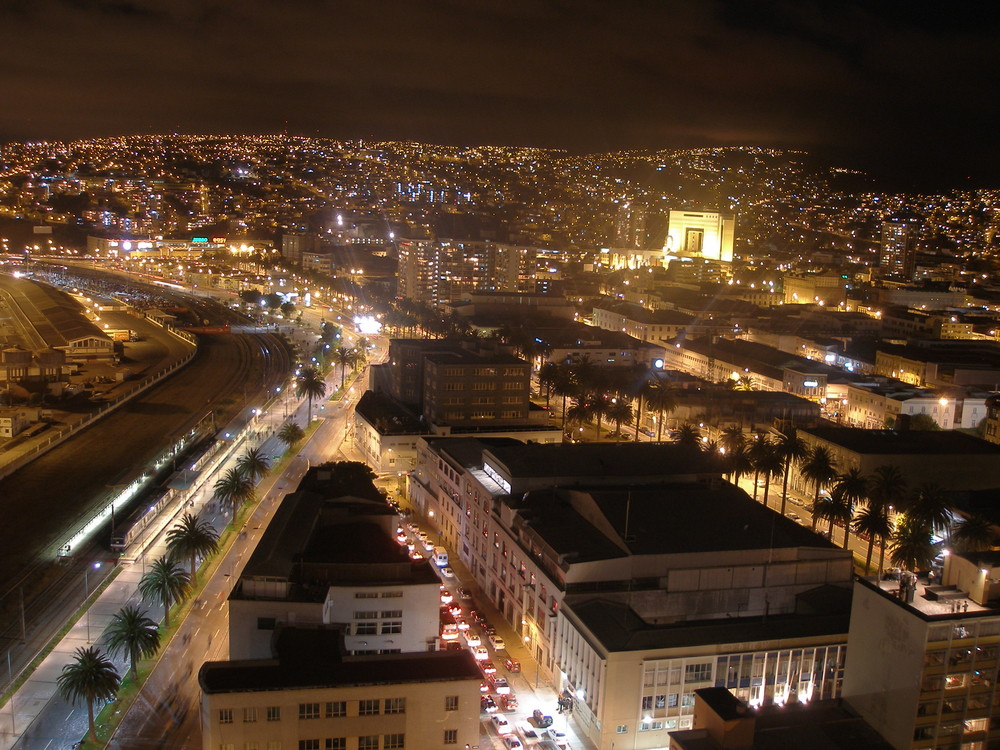 Valparaiso de noche