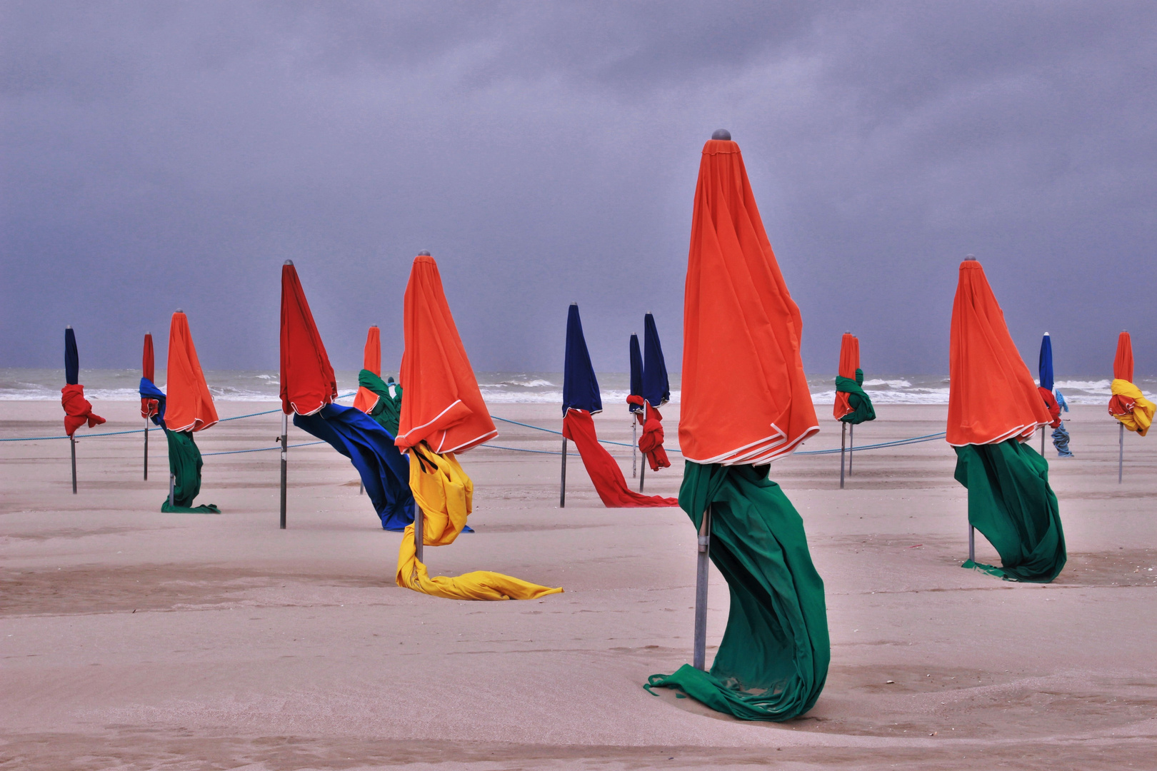 Valse des parasols - Deauville -