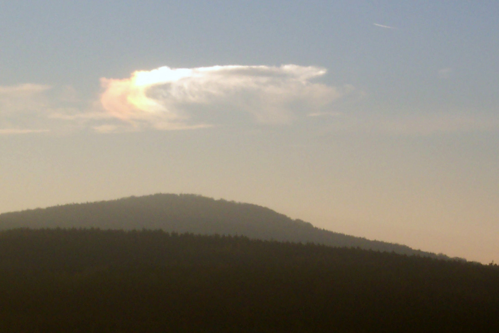 Valtenberg mit Heiligenschein