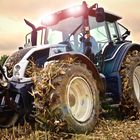 Valtra N123 H5 mit einem Pöttinger SERVO 35 S P-/46 Wc Pflug