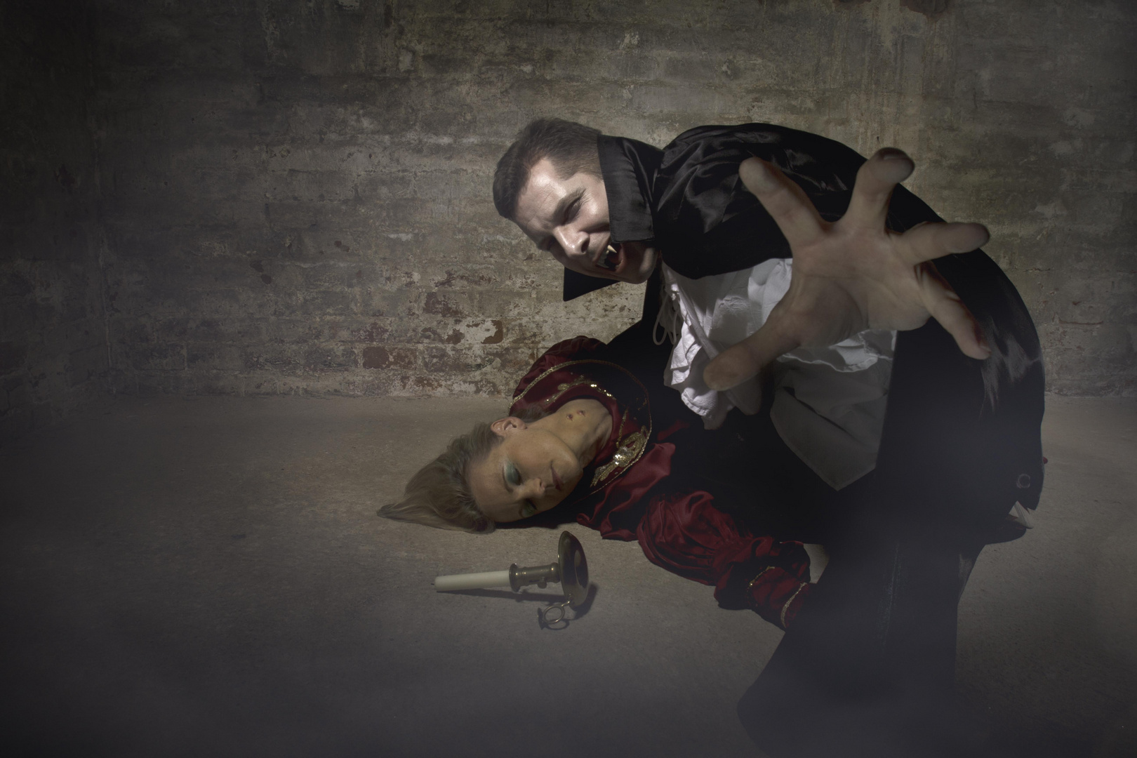 Vampir-Shooting mir Lady Pia und Andreas Graf von und zu Beißen