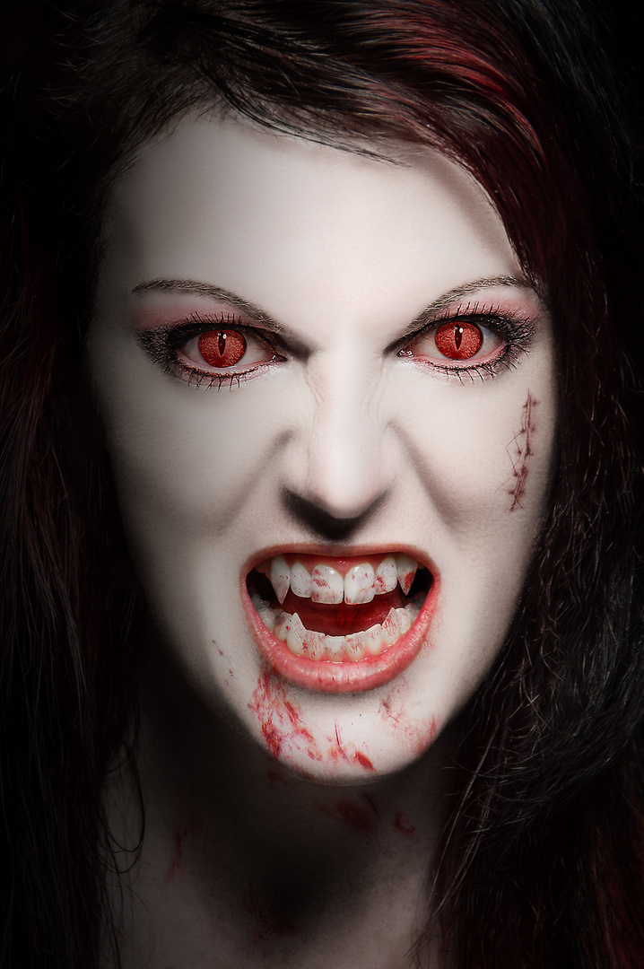 Vampire Foto &amp; Bild portrait, portrait frauen, studio Bilder auf