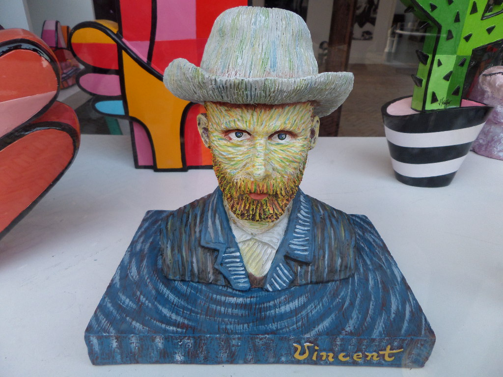 van Gogh im Schaufenster