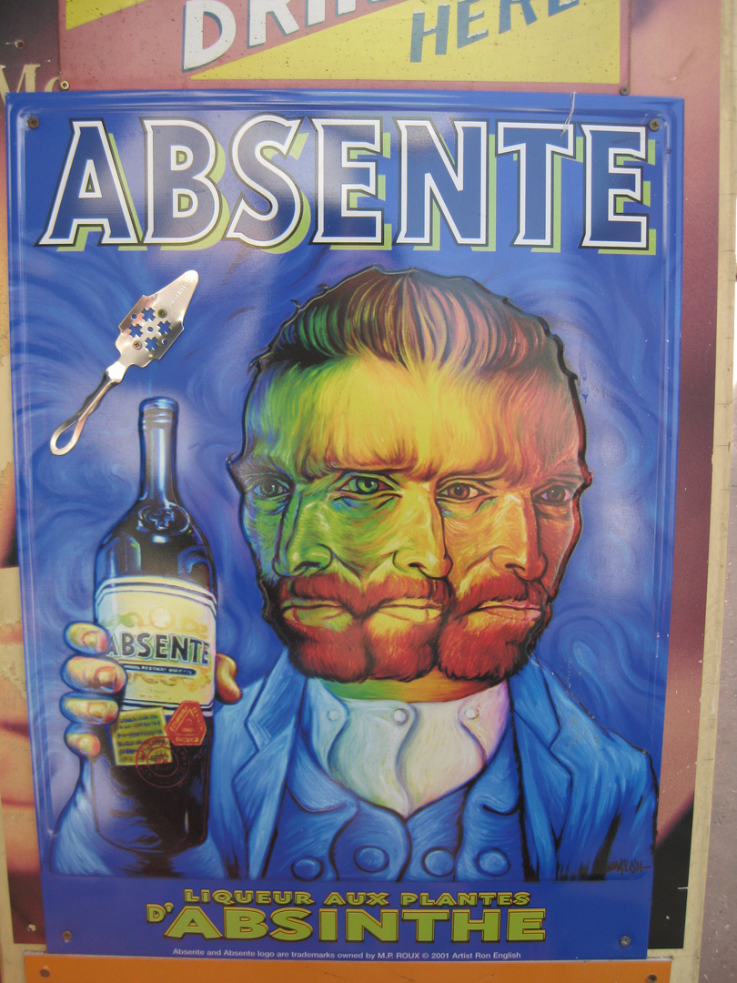 Van Gogh macht im Rausch Werbung