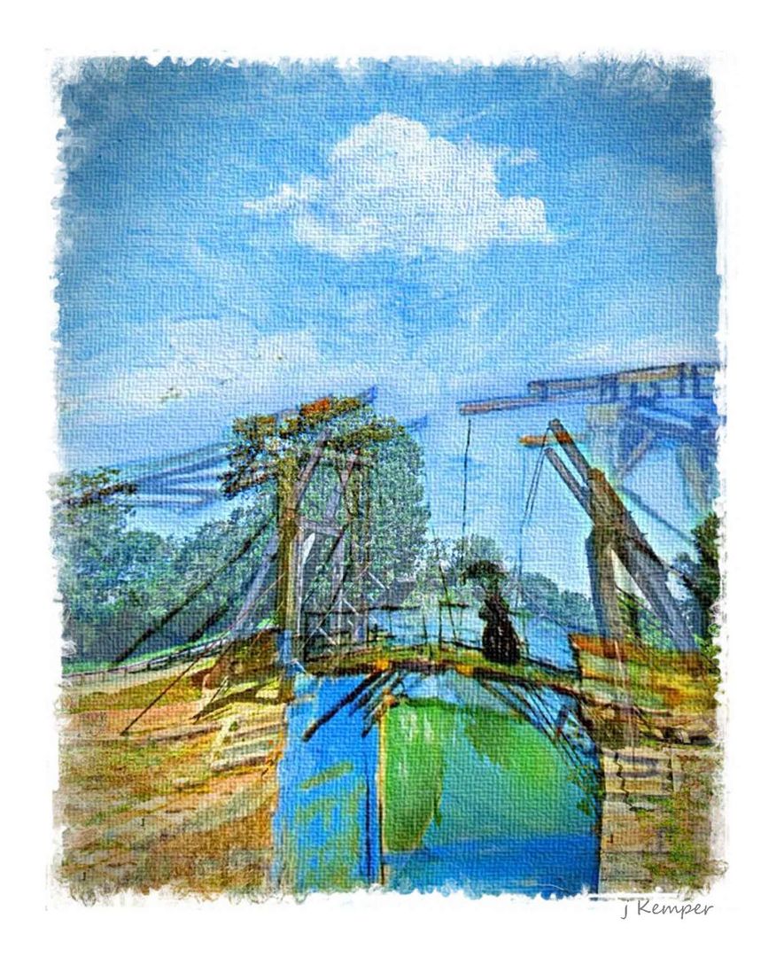 - Van Goghs Brücke bei Arles -
