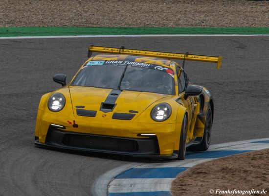 van Ramshorst & Bonk (Porsche) beim DSK Hardy Michel Freies Fahren in Hockenheim (23.03.25)