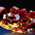 Vanadinite - Marocco. Clorovanadato di piombo