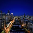 Vancouver at night