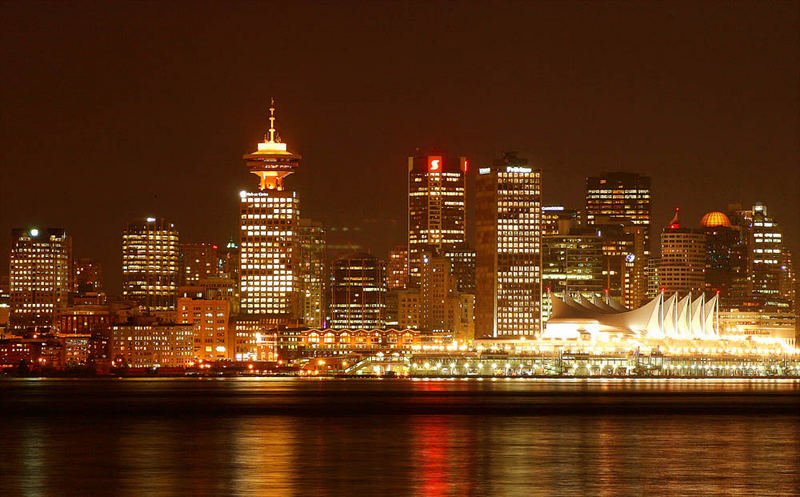 Vancouver at Night