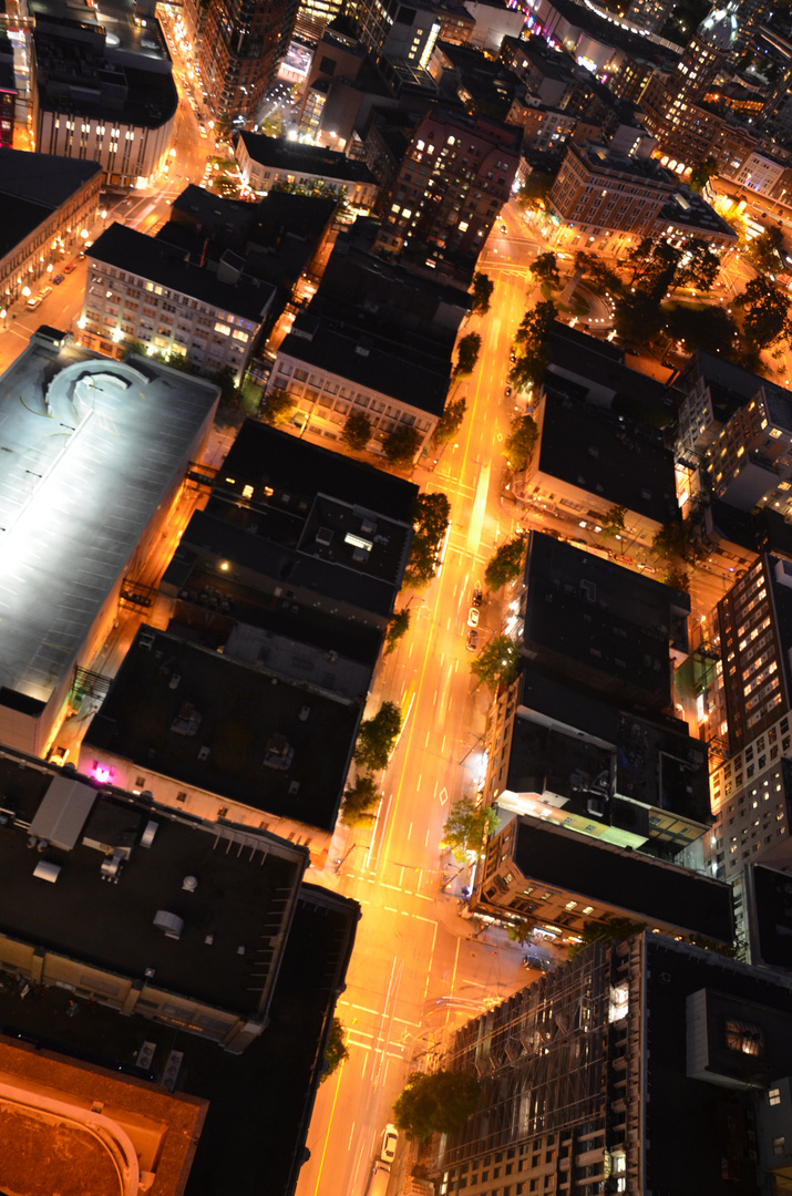 Vancouver at night