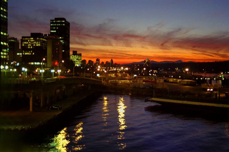 vancouver at night