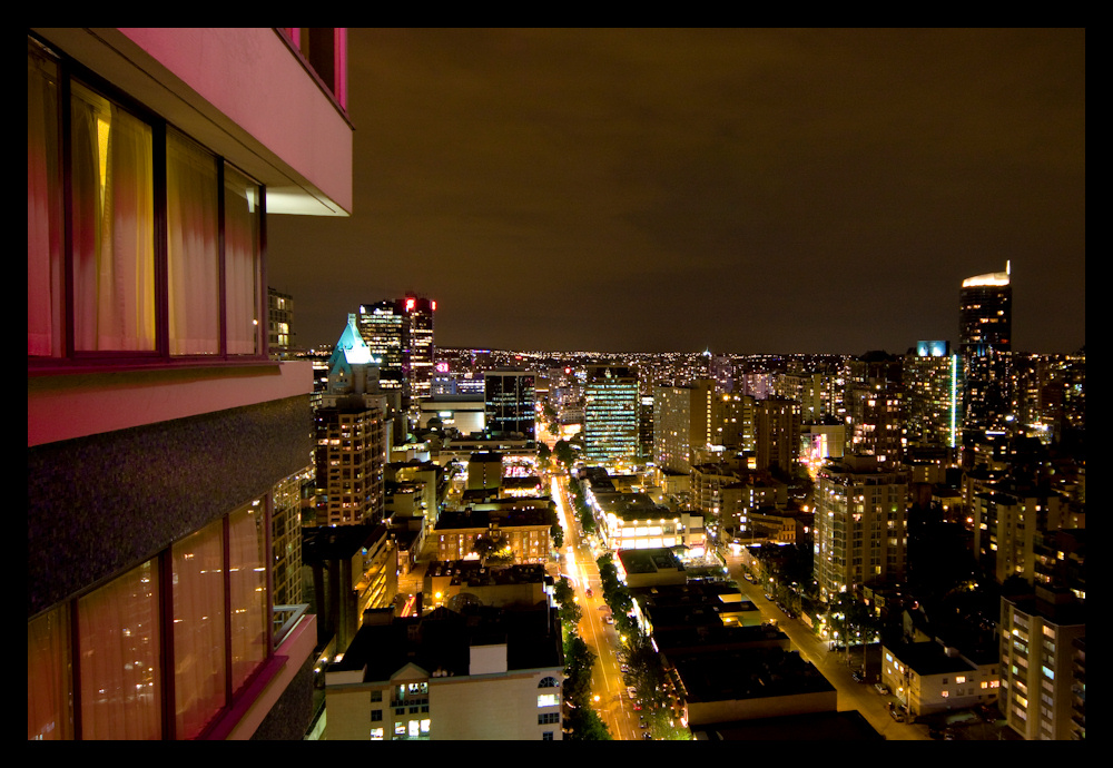 Vancouver bei Nacht