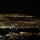 Vancouver bei Nacht vom Grous Mountan