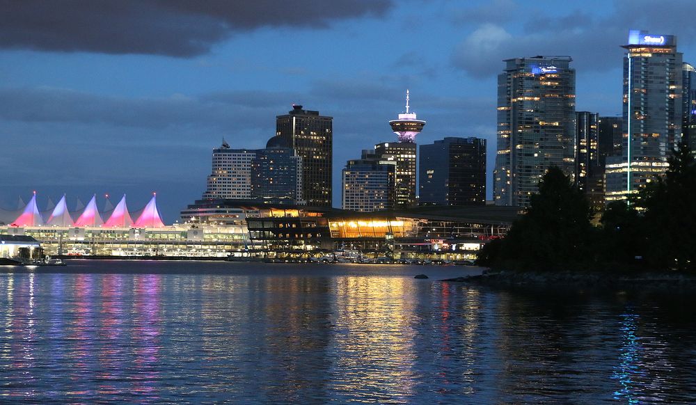 Vancouver by night